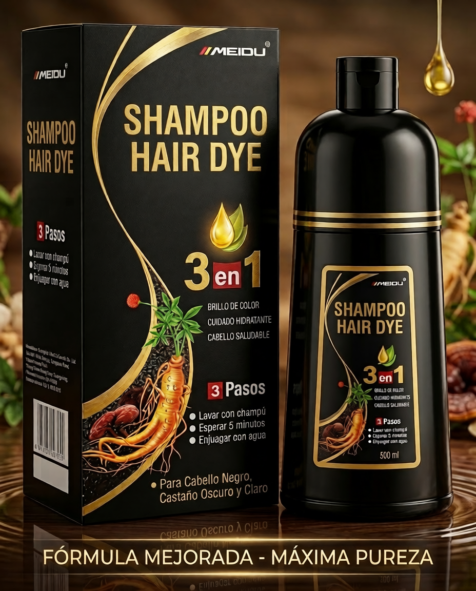 SHAMPOO HAIR DYE PINTA CANAS 500ML